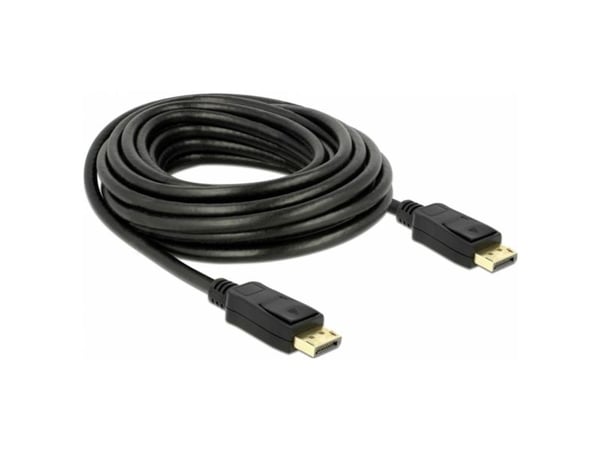 Delock - Skjermkabel - DisplayPort (hann) til DisplayPort (hann) - DisplayPort 1.2 - 7 m - svart