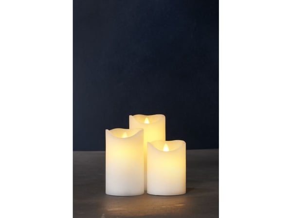 Sara 3kpl setti , Ø7,5xH10/12,5/15cm, Manteli