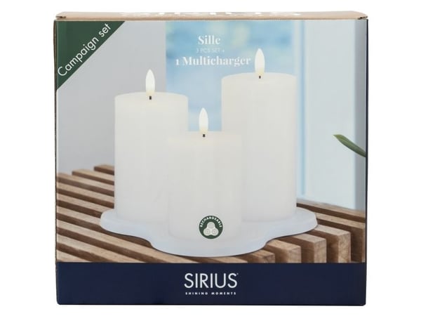 Sille oppladbare sett (3 stk.) Special sampak - Limited