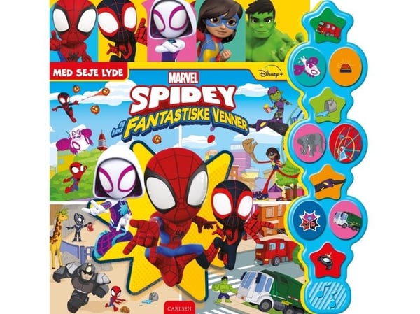Spidey och hans fantastiska vänner – med 10 häftiga ljud | Marvel | Språk: Danska