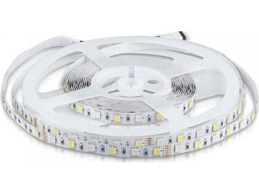 V-tac LED-liste 8W/m RGB + 6400K - 60 LED/m - 5 meter