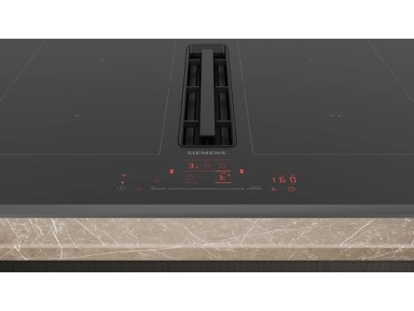Siemens iQ500 ED851HQ26M, Svart, Innebygget, 80 cm, Sonebasert induksjon, Glass-keramikk, 4 zone(s)