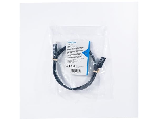 LogiLink CU0210, 1 m, USB C, USB C, USB 2.0, 480 Gbit/sek, Lajittelu