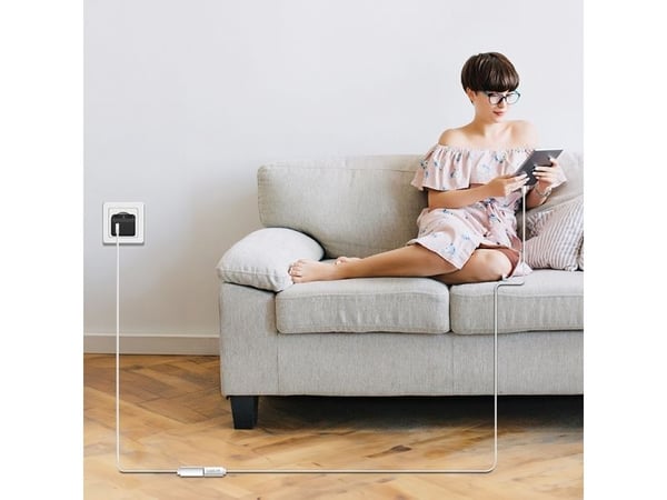 LogiLink CU0220, 1 m, USB C, USB C, USB 2.0, 0,48 Gbit/sek, Vit