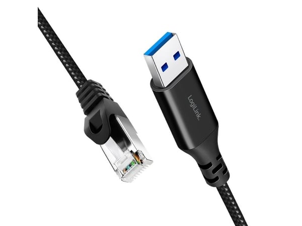 LogiLink CU0407, 15 m, Cat6, S/FTP (S-STP), RJ-45, Sort