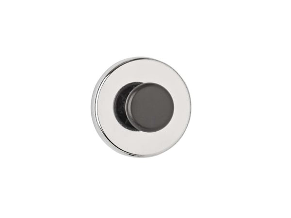 MAUL kraftmagnet med håndtaksknapp, 51 mm, holdekraft: 9 kg, sølv / svart, diameter: 51 mm / høyde: 24 mm, - 1 stk (6154996)
