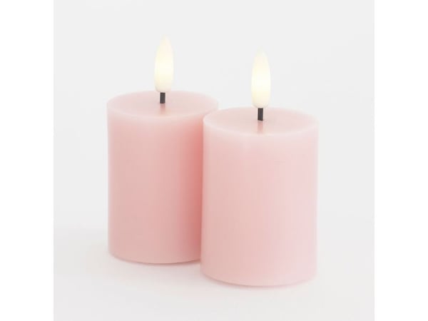 Sille Mini sett med 2 stk, Ø5xH6,5 cm, Light Pink