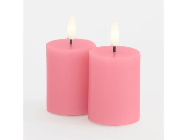 Sille Mini sett 2 stk., Ø5xH6,5 cm, Old Rose