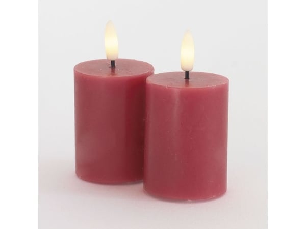 Sille Mini (2 stk. sett) Ø5 x H6,5 cm Rose Plum