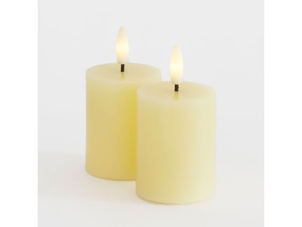 Sille Mini (2 stk sett), Ø5xH6,5 cm, pale yellow