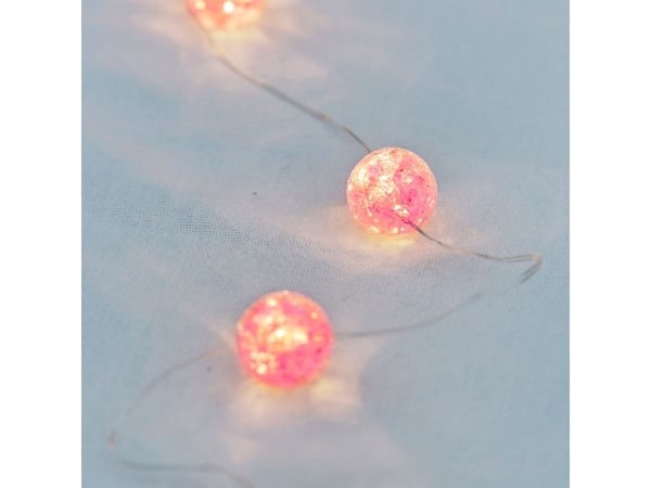 Maja Ball, 20LED, vaaleanpunainen