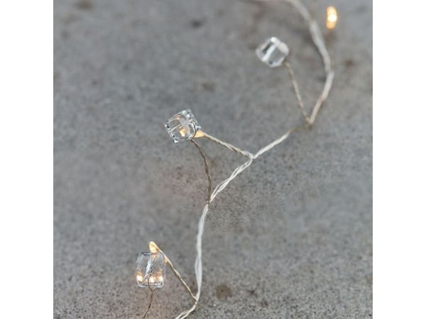 Anita Cube, 20 LED, klar