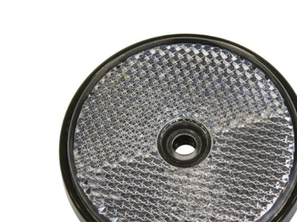 Reflex rund vit diameter 68 mm 2 st