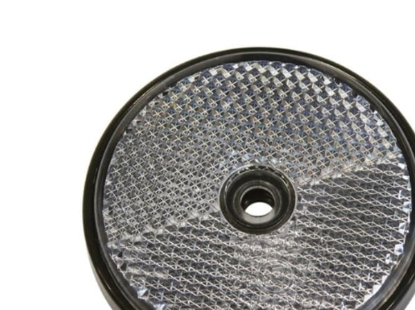 Reflex rund vit diameter 68 mm 2 st