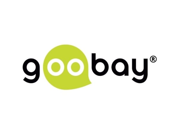 Goobay 12470 Batterihållare 8 R6 (AA) tryckknappsanslutning 63 x 58 x 29,5 mm