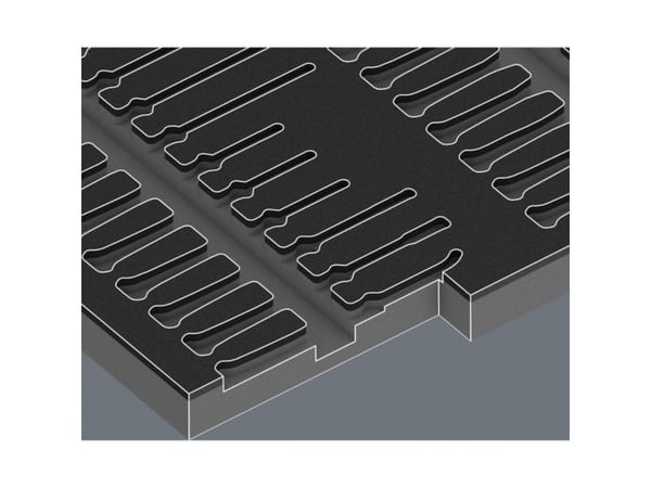 Wera 9715 Skumskrutrekker Kraftform Micro Sett 1