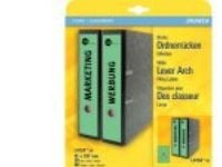 Avery L4754 - Grønn - 61 x 297 mm 60 stk (20 ark x 3) filmappeetiketter