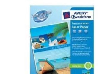 Avery Zweckform Premium Color Laser Paper 25983 - Glanset - hvit - A3 (297 x 420 mm) ( 25983-100 )