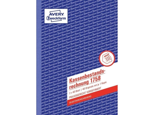 Avery 1758, Hvit, Gult, Fotoark kartong, A5, 148 x 210 mm, 40 sider, 2 stykker