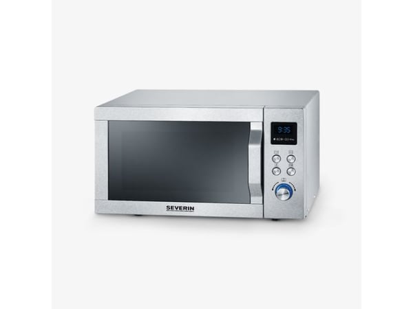 Severin 7774000, Benkeplate, Kombinasjon mikrobølge, 25 l, 900 W, Innebygd skjerm, LED