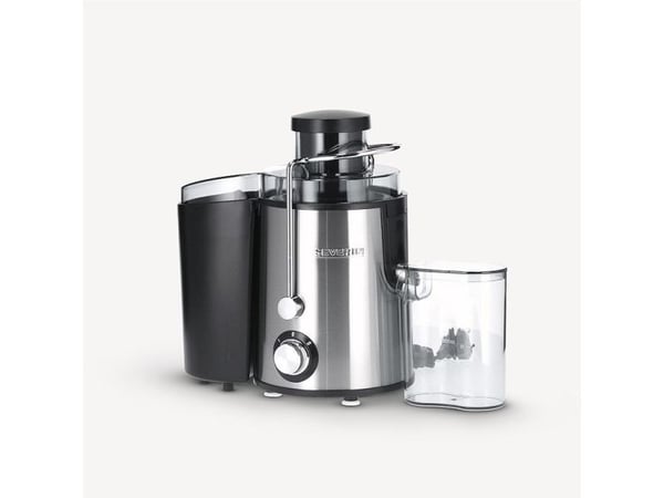 SEVERIN ES 3566 - Juicemaskin - 0.5 liter - 400 W - rustfritt stål / svart
