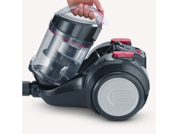 Severin CY 7089, 750 W, Sylindervakuum, Tørr, Uten pose, 2,1 l, HEPA