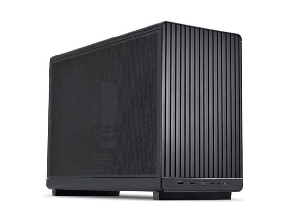 Lian Li A3-MATX - Mikro - micro ATX - ingen strømforsyning - svart - USB/Audio/Mic