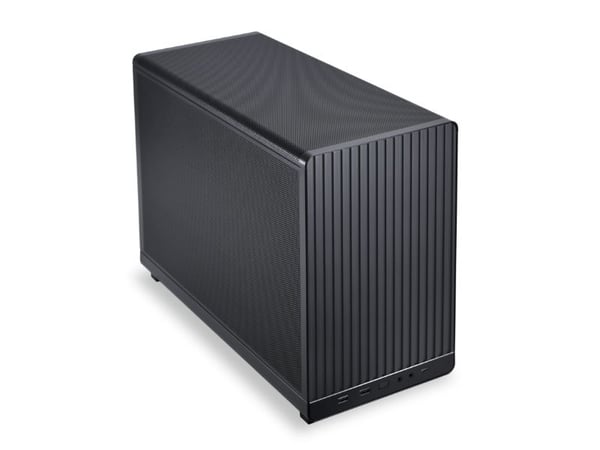 Lian Li A3-MATX - Mikro - micro ATX - ingen strømforsyning - svart - USB/Audio/Mic