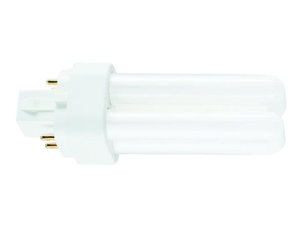 OSRAM DULUX D/E - Ikke-integrert kompakt fluorescerende lyspære - form: T12X2 - G24q-1 - 13.7 W - klasse G - varmt hvitt lys - 3000 K