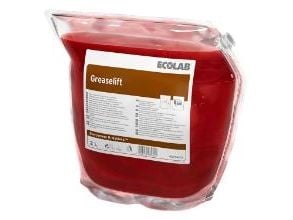 ECOLAB KitchenPro Greaselift - Rengjøringsmiddel/fettfjerner - væske - plastpung - 2 L - profesjonell - konsentrert