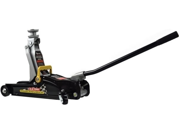 Hydraulisk jekk med hjul Geko 2,5 t/80-360 mm – roterbare hoder Hydraulisk jekk med hjul Geko 2,5 t/80-360 mm – roterbare hoder