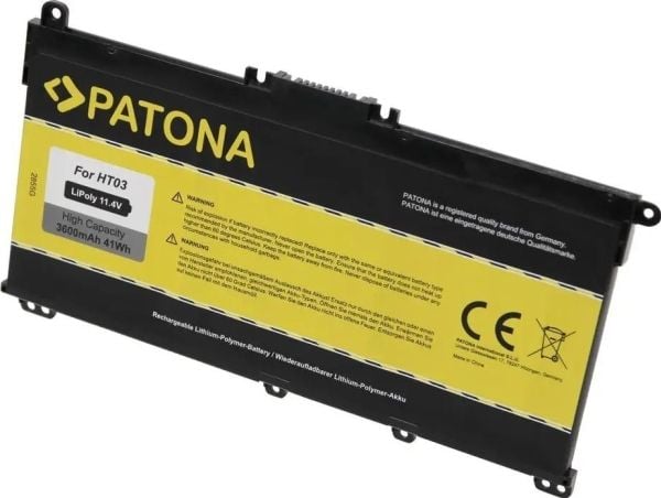 PATONA - Batteri HP Pavilion 14/15 3600mAh Li-Pol 11,4V HT03XL