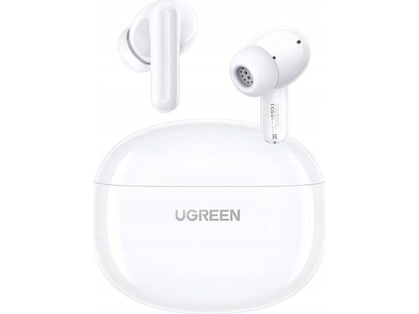 Trådløse in-ear TWS-hodetelefoner UGREEN HiTune T3C Bluetooth 5.4 IPX5 (hvit)