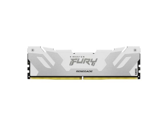 Kingston FURY Renegade - DDR5 - modul - 24 GB - DIMM 288-pin - 4200 MHz / PC5-67200 - CL40 - 1.45 V - ikke-bufret - on-die ECC - hvit, sølv