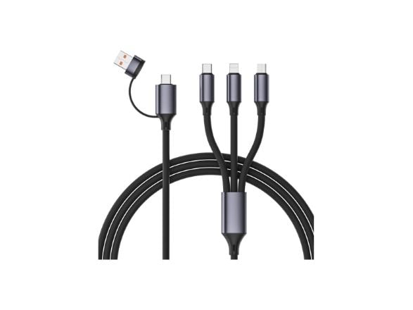 Cablexpert Premium - Kun lade-kabel - USB, USB-C hann til Micro-USB type B, Lightning, USB-C hann - 1.5 m - 4-in-1