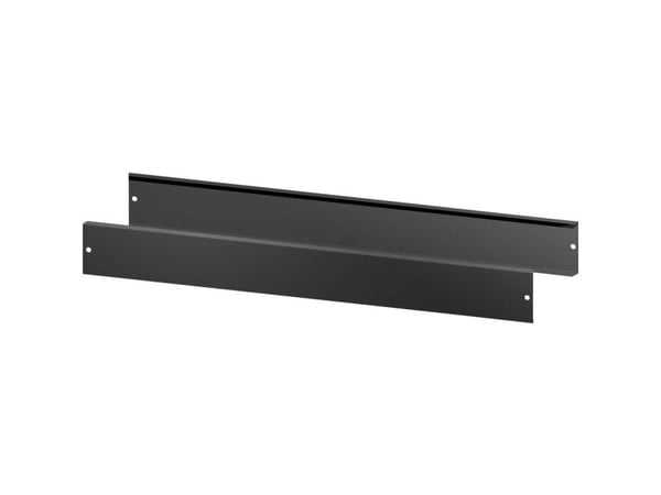 Rittal 2830101 blindplate stål svart (RAL 9005) 2 stk