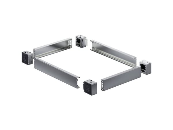 Rittal 8660061 Pistorasialiitin Ruostumaton teräs, ABS 2 kpl.