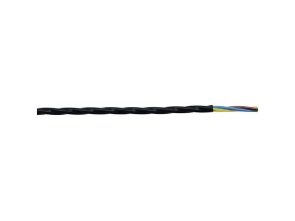 Lapp ÖLFLEX 205 MC, Kabel för medelhög spänning, Svart, Koppar, 0.75 mm ², 21,6 kg/km, -100 - 205 ° C