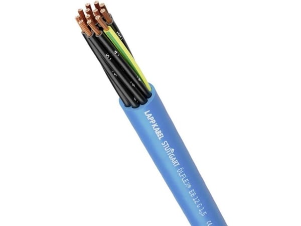 Lapp ÖLFLEX EB, Keskijännitekaapeli, Sininen, Polyvinyylikloridi (PVC), Polyvinyylikloridi (PVC), Kupari, 0.75 mm²