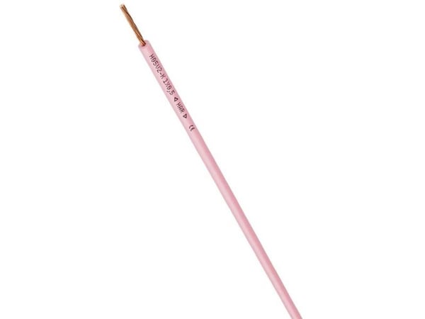 LAPP 4515082/100 enkelledare 1 x 0,75 mm² rosa 100 m