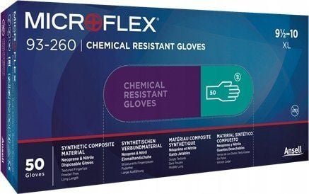 Handske Microflex 93-260 50 stk, str 7,5-8 (M)