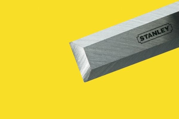Stanley FATMAX 0-16-252, Bred meisel, Kromvanadiumstål, Sort, Gult, Metall, Plast, Gummi, 8 mm, 12,5 cm