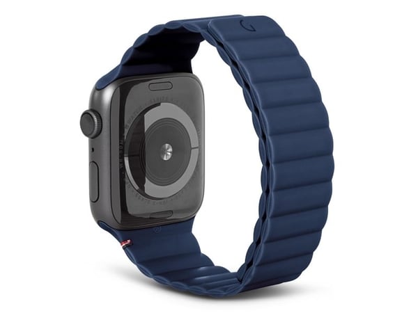 Decoded Traction Strap Lite - Sløyfe for smart armbåndsur - matt navy - for Apple Watch Hermès Series 9, SE 3, Series 10, Series 11, Series 8, Seri...