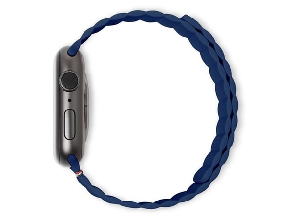 Decoded Traction Strap Lite - Sløyfe for smart armbåndsur - matt navy - for Apple Watch Hermès Series 9, SE 3, Series 10, Series 11, Series 8, Seri...