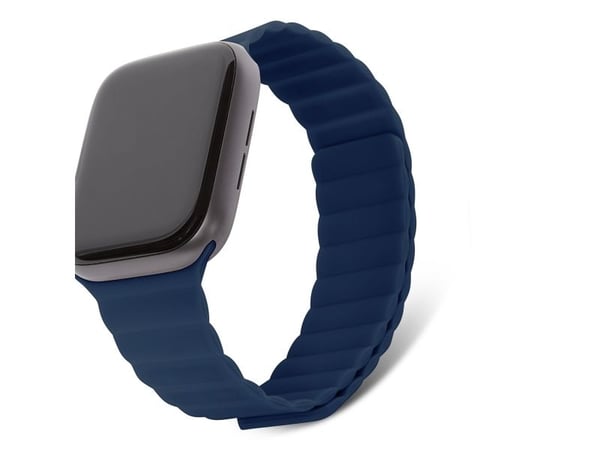 Decoded Traction Strap Lite - Sløyfe for smart armbåndsur - matt navy - for Apple Watch Hermès Series 9, SE 3, Series 10, Series 11, Series 8, Seri...