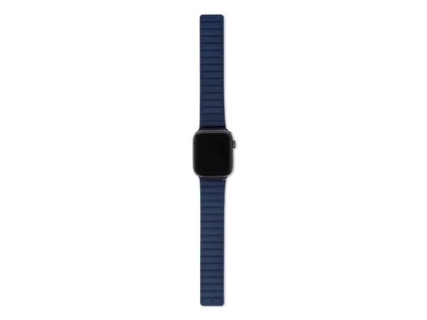 Decoded Traction Strap Lite - Sløyfe for smart armbåndsur - matt navy - for Apple Watch Hermès Series 9, SE 3, Series 10, Series 11, Series 8, Seri...