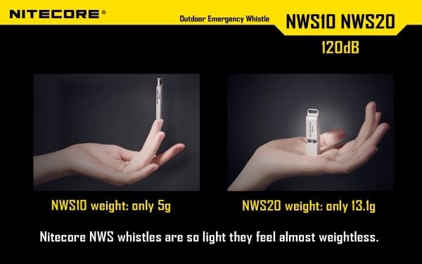 Nitecore NWS10, harmaa, 7 mm, 7 mm, 52 mm, 5 g, 1 kpl