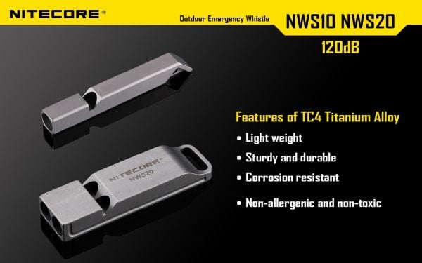 Nitecore NWS10, harmaa, 7 mm, 7 mm, 52 mm, 5 g, 1 kpl