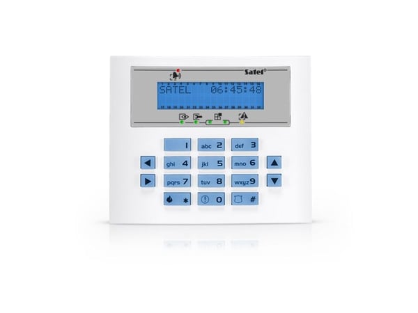 Satel TASTATUR FOR ALARMKONTROLLPANEL INT-KLCDS-BL SATEL