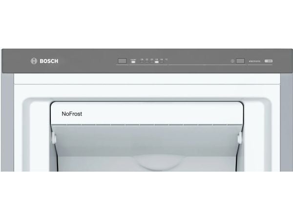 Bosch Serie | 4 GSN36VIEP - Fryser - stående - bredde: 60 cm - dybde: 65 cm - høyde: 186 cm - 242 liter - Klasse E - børstet stål